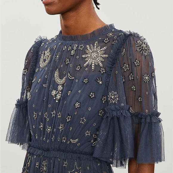 Needle & Thread Dresses & Skirts - Needle & Thread X Jasmine Hensley Beaded Mini Dress